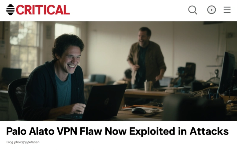 Palo Alto VPN Flaw Now Exploited in Attacks