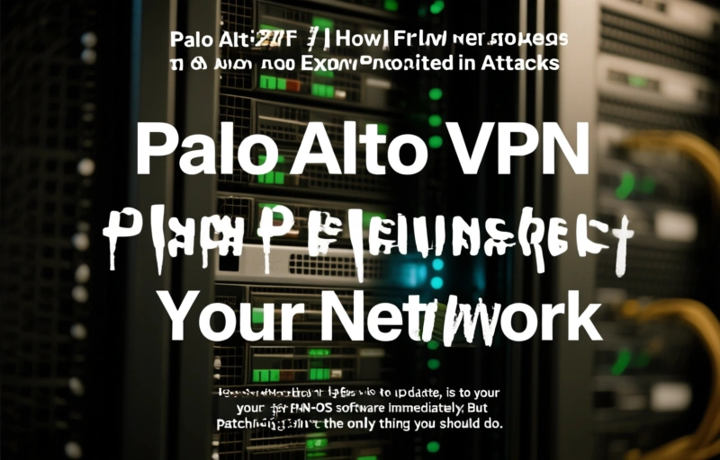 Visual representation of Palo Alto VPN Flaw Now Exploited in Attacks