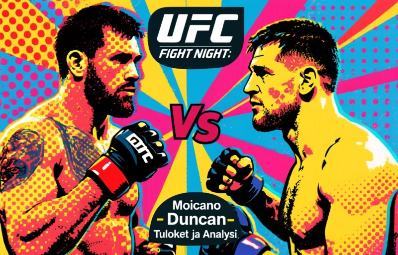 UFC Fight Night: Moicano vs Duncan - Tulokset ja Analyysi