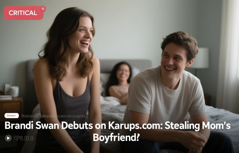Brandi Swan Debuts on Karups.com: Stealing Mom's Boyfriend