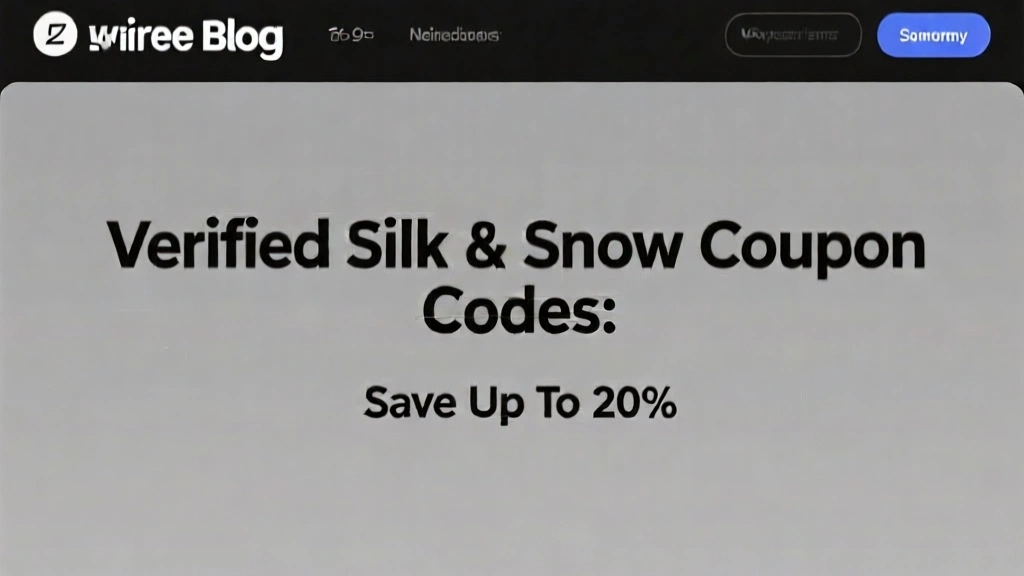 Verified Silk & Snow Coupon Codes: Save Up To 20%