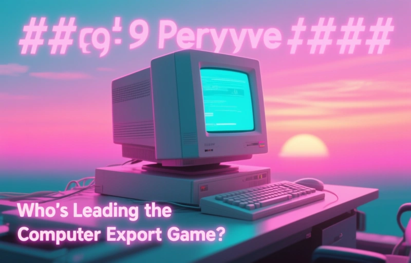 Visual representation of Global Computer Trade