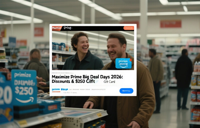 Maximize Prime Big Deal Days 2026: Discounts & $250 Gift Card