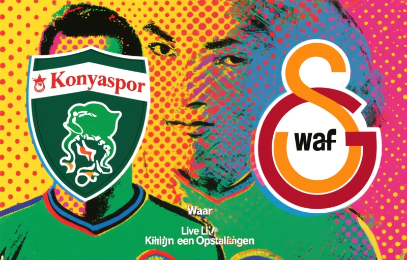 Konyaspor vs Galatasaray: Waar Live Kijken en Opstellingen