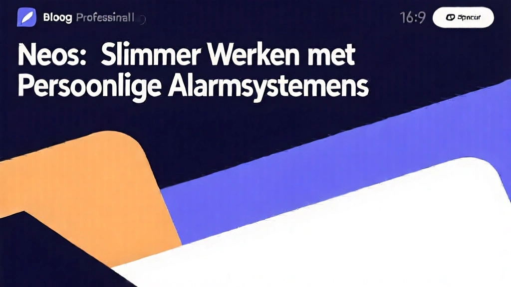 Neos: Slimmer Werken met Persoonlijke Alarmsystemen