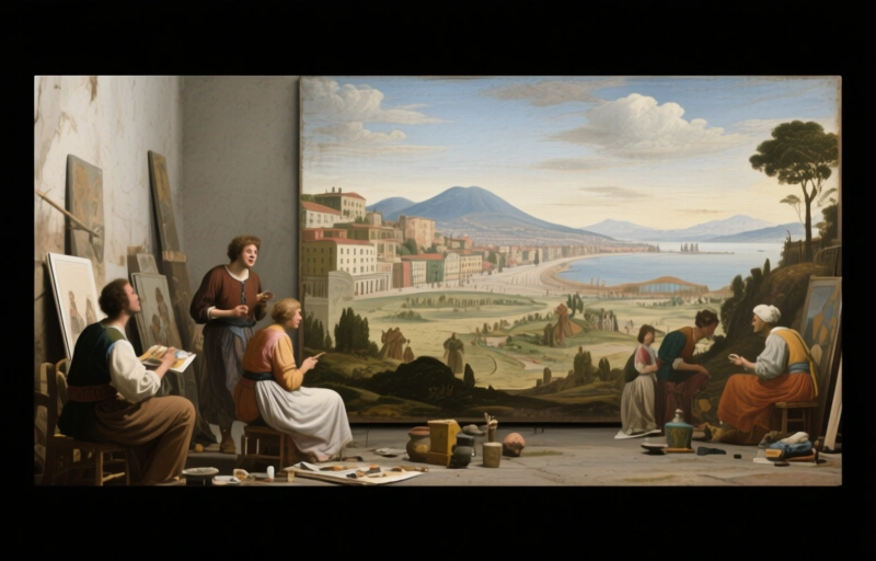 Unlocking Jan van Stinemolen's 1582 Panorama of Naples
