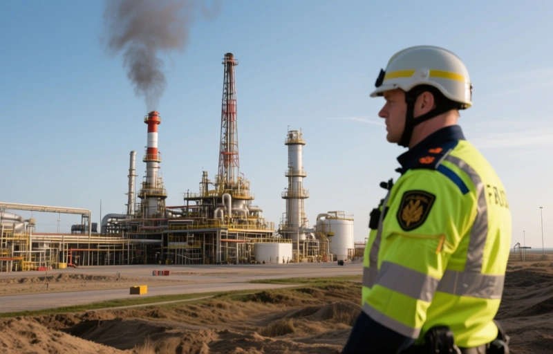 Visuele weergave van Leviathan-gasveld weer actief