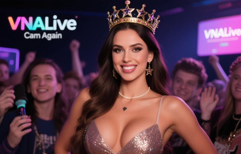 Visual representation of Claudia Marie Crowned Top Cam Star on VNALive Again