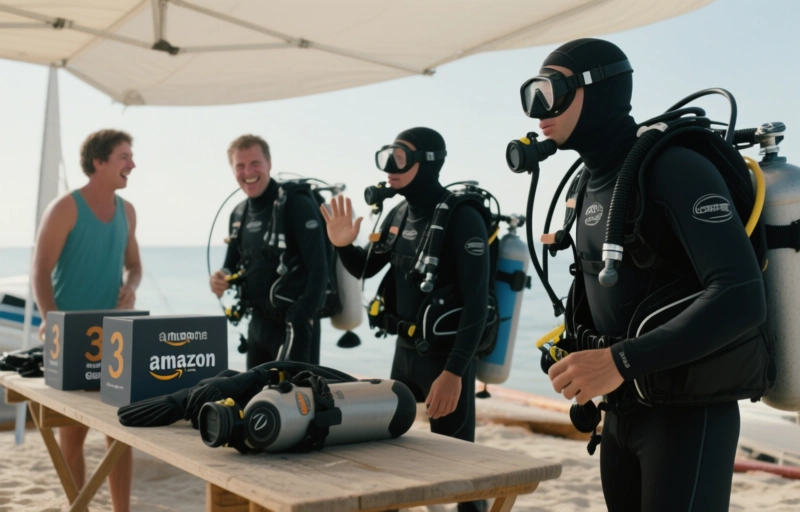 Amazon Underprices Top Brands on 3 Scuba Gear Items