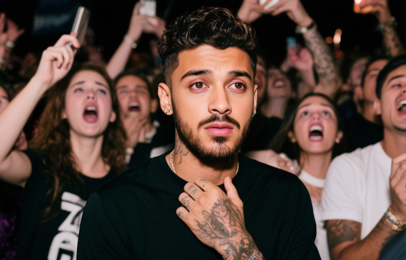 Visual representation of Zayn Malik's Health Scare
