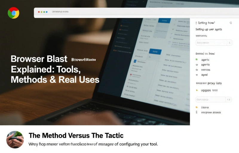 Visual representation of Browser Blast Explained