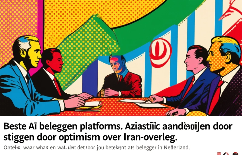 Aziatische aandelen stijgen door optimisme over Iran-overleg