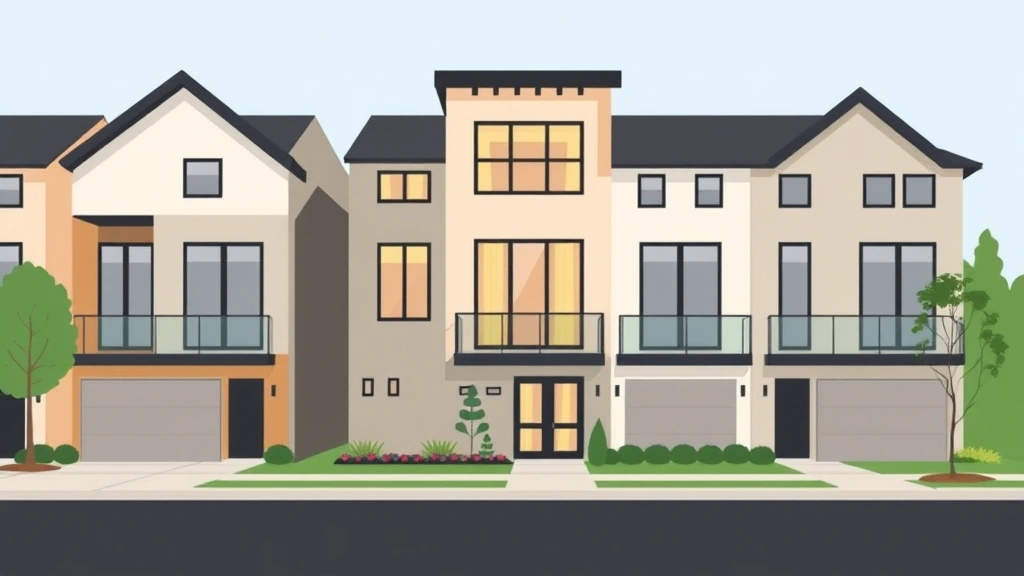 Modern Townhome in Pointe Midtown: 4829 Pointe Midtown Road