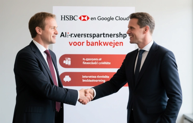 Visuele weergave van HSBC en Google Cloud