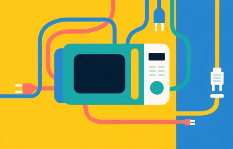 Visual representation of Microwave vs. Wi-Fi