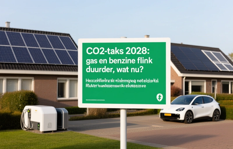 Visuele weergave van CO2-taks 2028