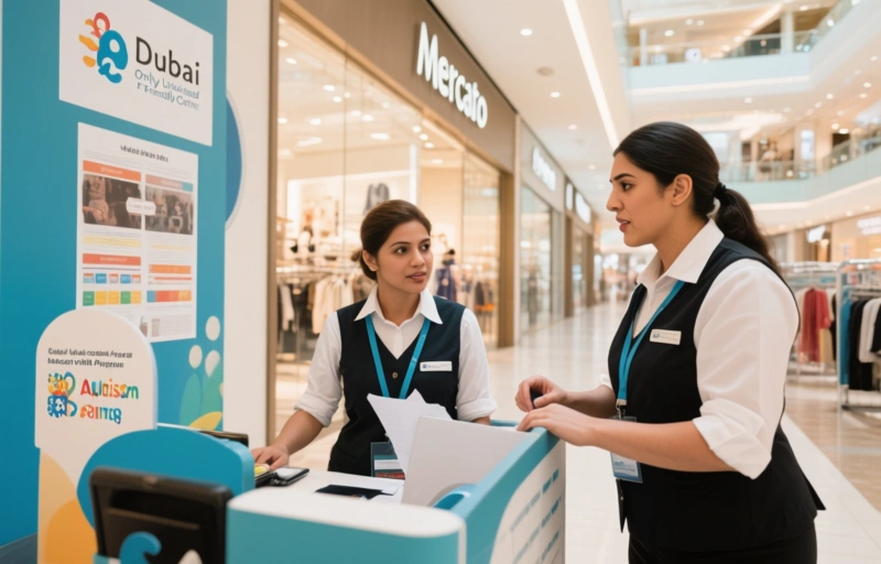 Visual representation of Dubai's Only Licensed Autism-Friendly Mall