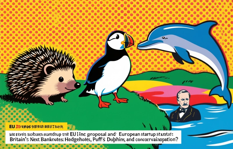 Britain's Next Banknotes: Hedgehogs, Puffins, and Dolphins?