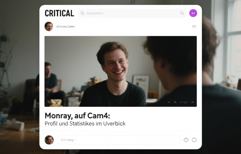 Monray_ auf Cam4: Profil und Statistiken im Überblick