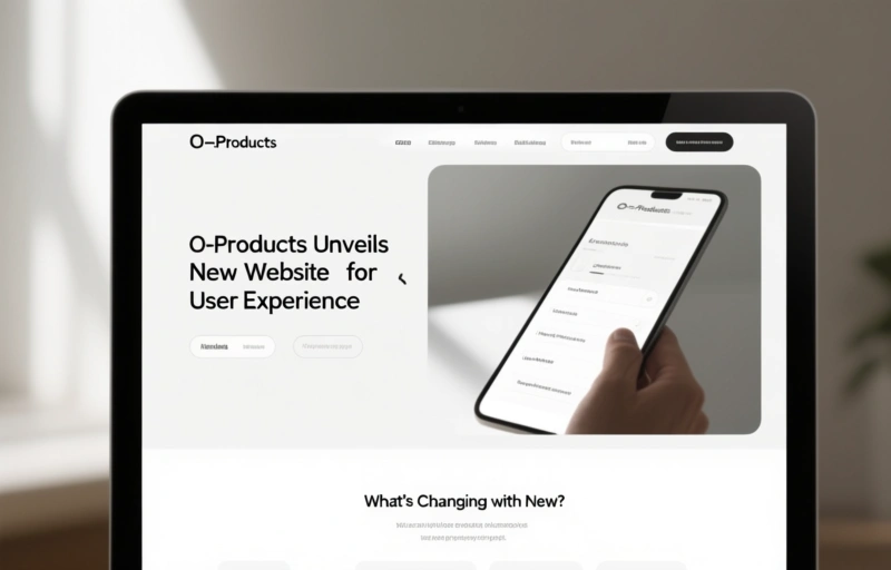 Visual representation of O-Products Unveils New Website for Enhanced User Experience