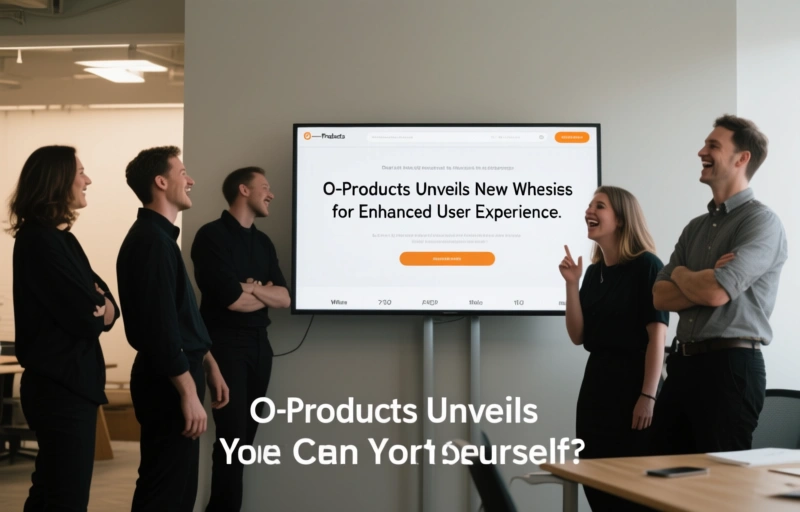 Visual representation of O-Products Unveils New Website for Enhanced User Experience