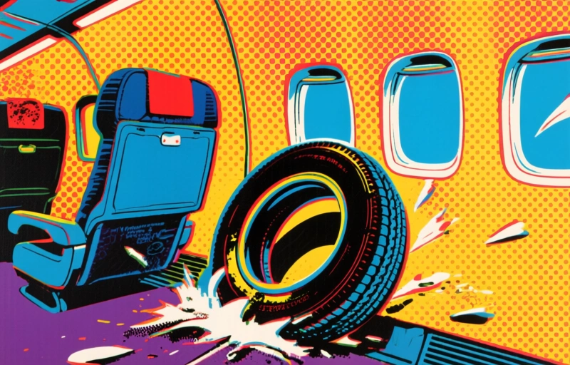 British Airwaysin koneelta irtosi rengas Las Vegasin lennolla