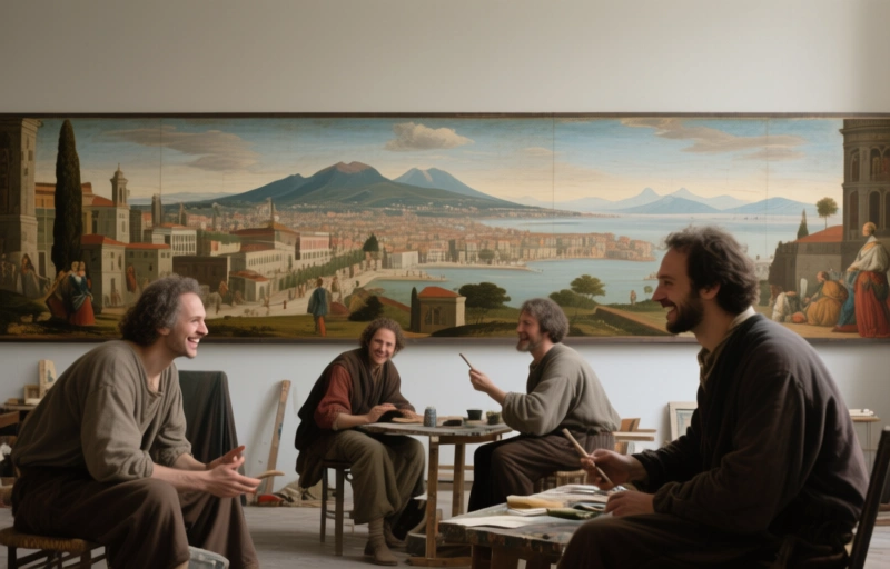 Unlocking Jan van Stinemolen's 1582 Panorama of Naples