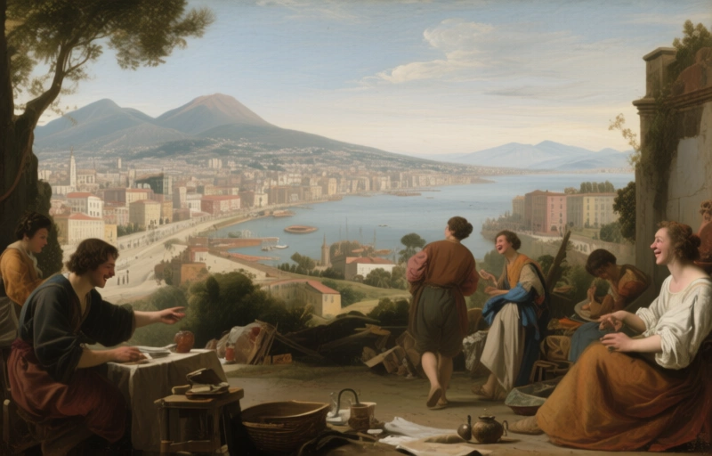 Jan van Stinemolen's 1582 Naples Panorama: A New Perspective