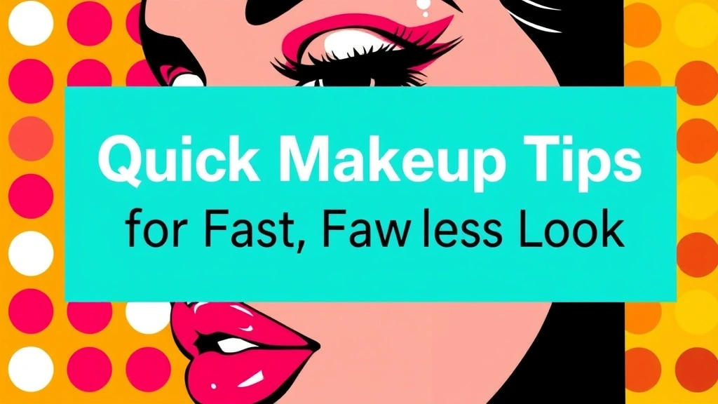 Quick Makeup Tips for a Fast, Flawless Look