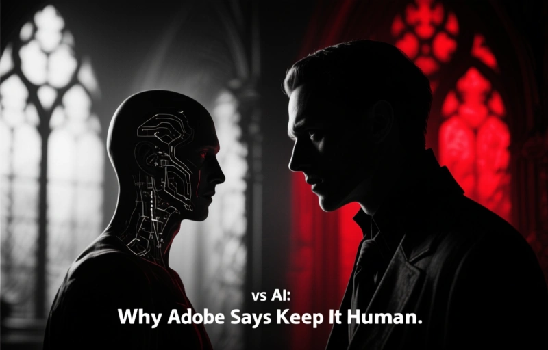 Human Creativity vs AI: Why Adobe Says Keep It Human