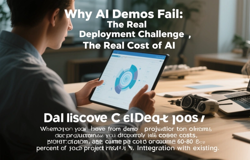 Visual representation of Why AI Demos Fail