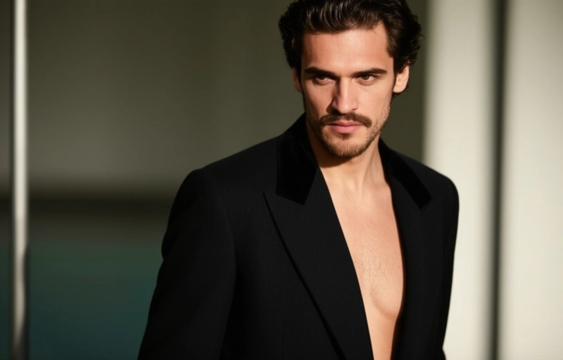 Visuelle Darstellung von Französischer Model Ugo Marchal
