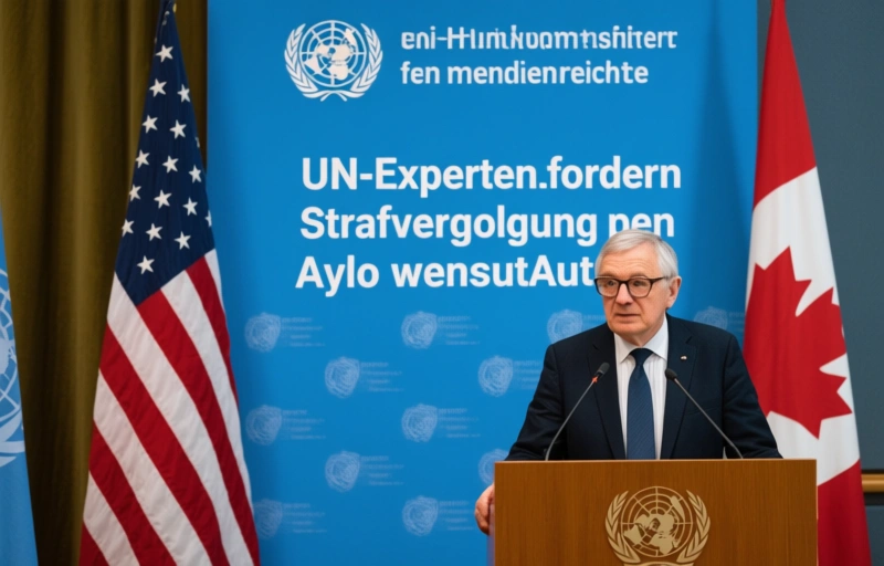 Visuelle Darstellung von UN-Experten fordern Strafverfolgung von Aylo wegen Ausbeutung