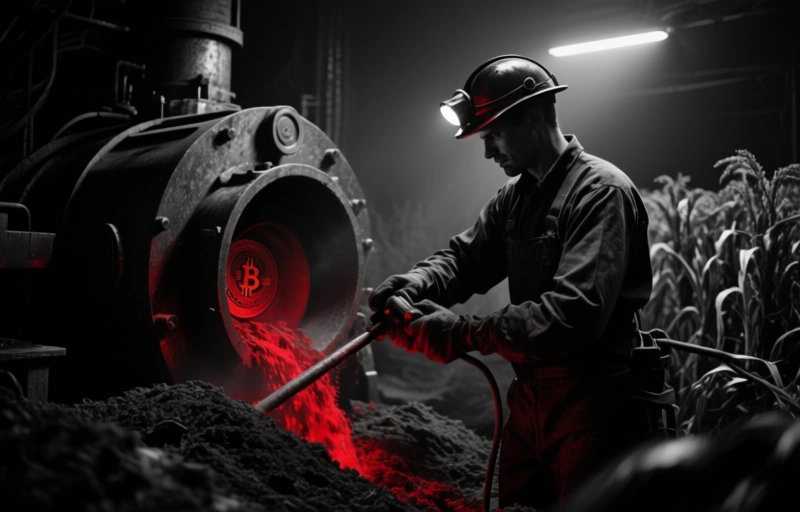 Visual representation of Riot Sells 3,778 Bitcoin in Q1