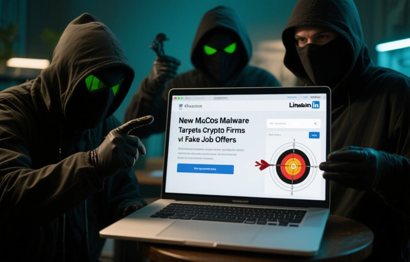 Visual representation of New macOS Malware Targets Crypto Firms via Fake Job Offers