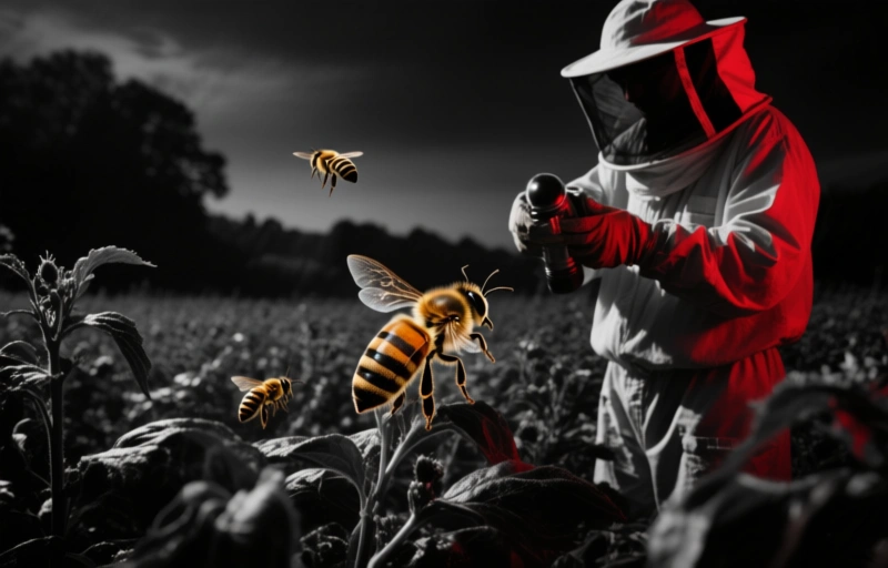 Why Bees Return to Crops That Don't Need Them