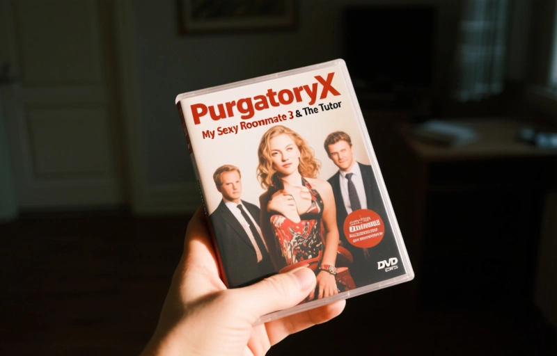 Visuelle Darstellung von PurgatoryX veröffentlicht 'My Sexy Roommate 3 & The Tutor' auf DVD