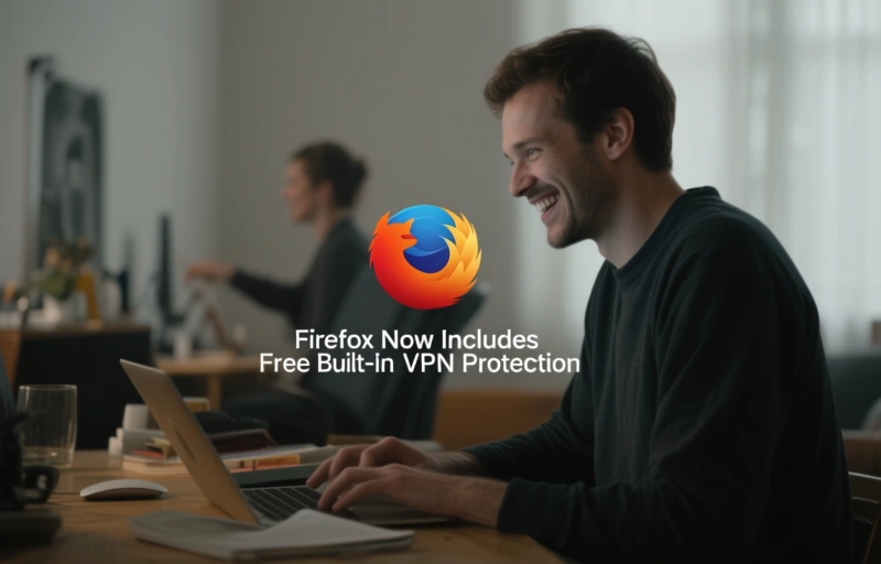 Firefox Now Includes Free Built-In VPN Protection