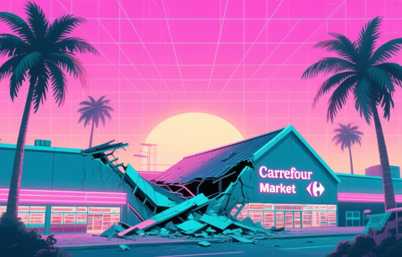 Carrefour Market heropent na dakinstorting in juni