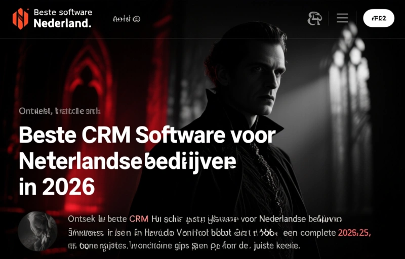 Beste CRM software voor Nederlandse bedrijven in 2026
