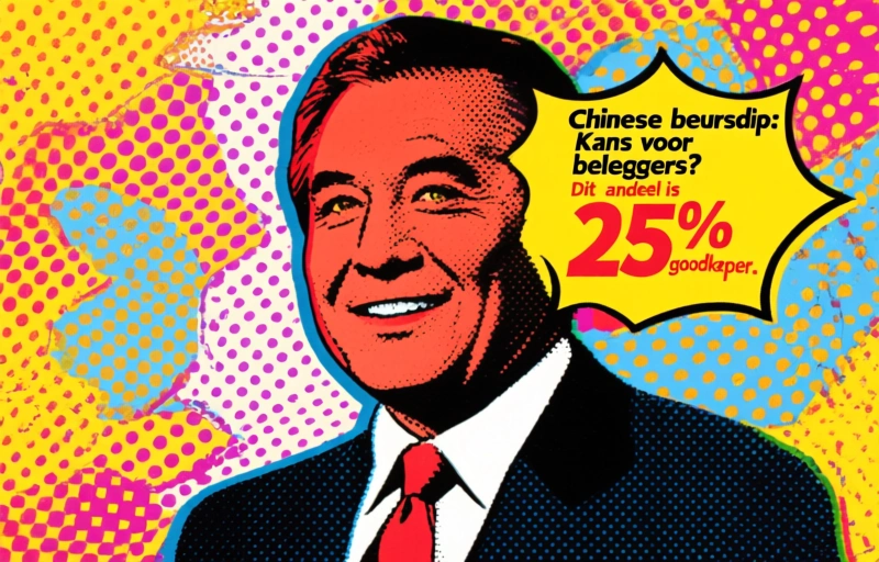 Chinese beursdip: Kans voor beleggers? Dit aandeel is 25% goedkoper