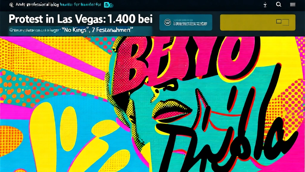 Protest in Las Vegas: 1.400 bei 'No Kings', 7 Festnahmen