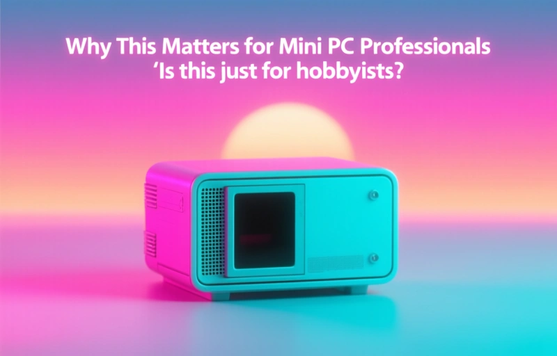 Visual representation of Topton D12 Ultra Mini PC Refresh with Ryzen AI 300 Series