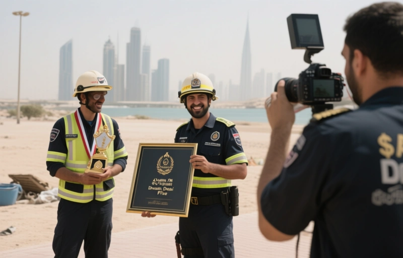 Dubai Civil Defense Worker Wins $2.7M Dream Dubai Prize