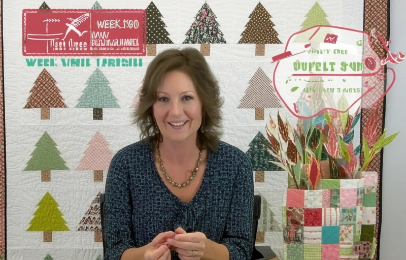 Visual representation of Jolly Tree Farm Quilt