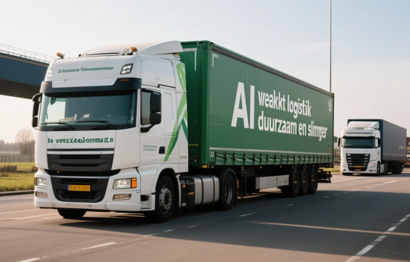 Visuele weergave van AI maakt logistiek duurzaam en slimmer