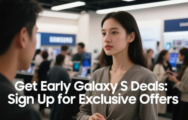 Visual representation of Get Early Galaxy S Deals
