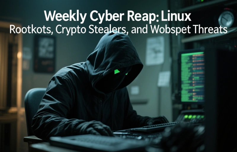 Visual representation of Weekly Cyber Recap