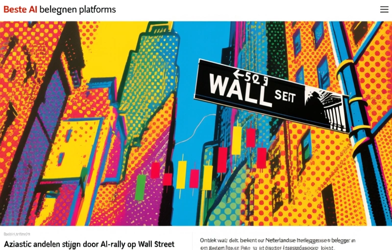 Aziatische aandelen stijgen door AI-rally op Wall Street