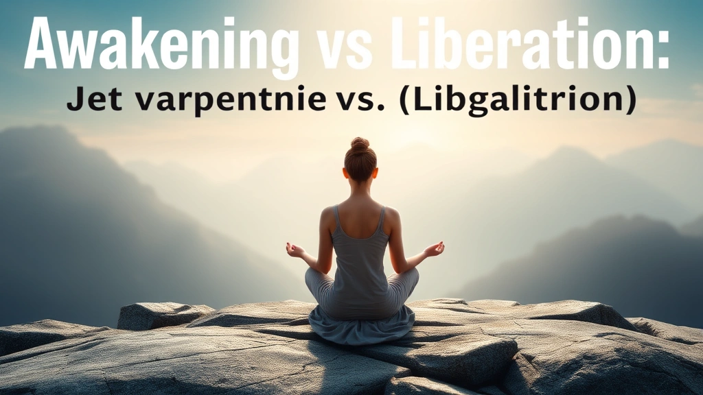Awakening vs Liberation: A Mindful Path
